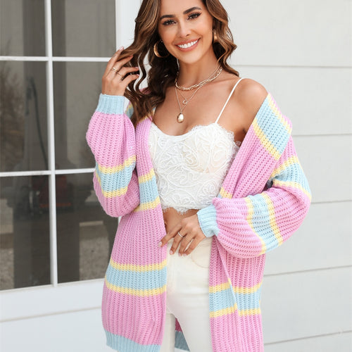 Striped Cardigan