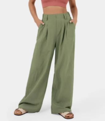 Wide-Leg Trousers