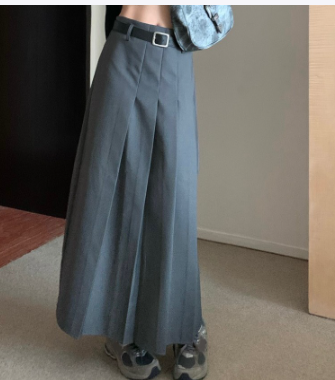 Autumn Pleated Skirt