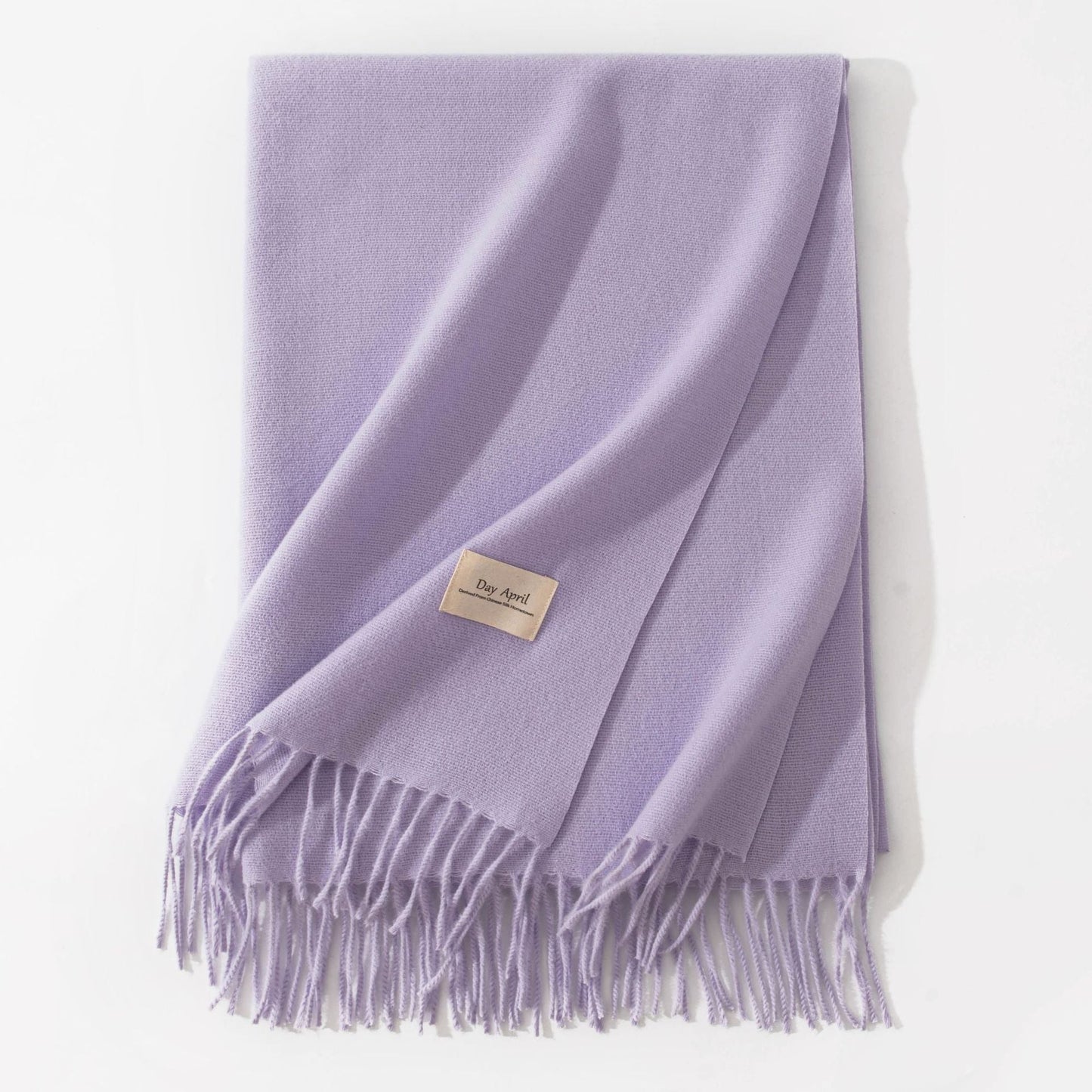 Cashmere-Feel Winter Shawl