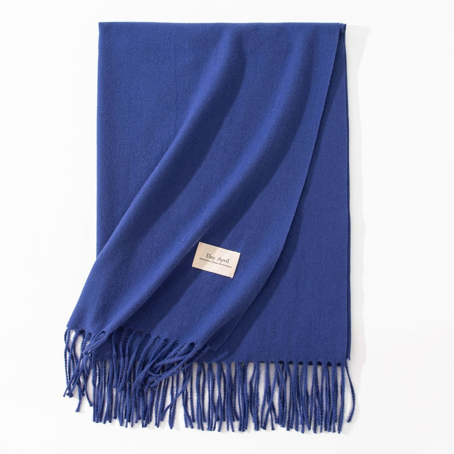 Cashmere-Feel Winter Shawl