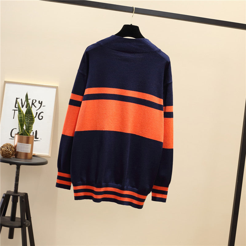 Color-Block Cardigan