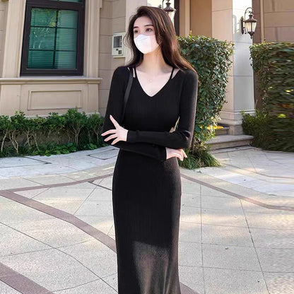 Purple Sheath Dress