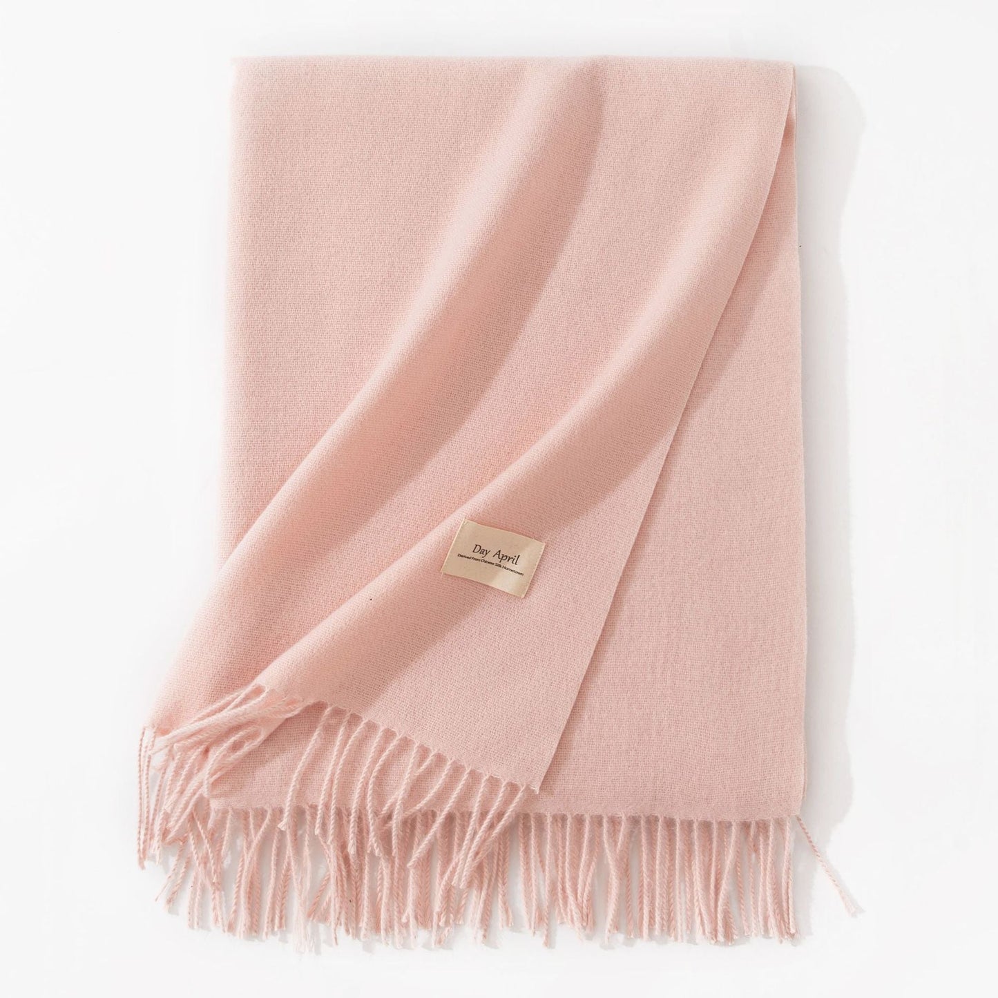 Cashmere-Feel Winter Shawl