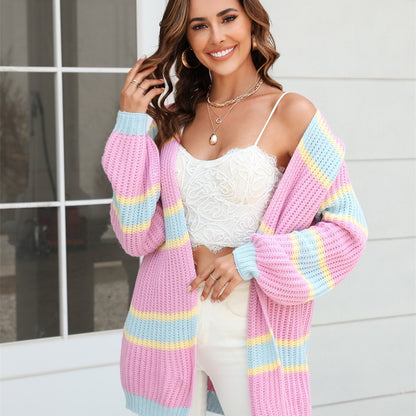 Striped Cardigan
