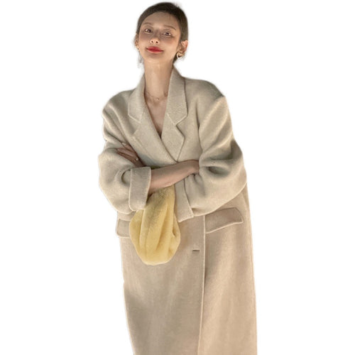 Mid-Length Wool Coat