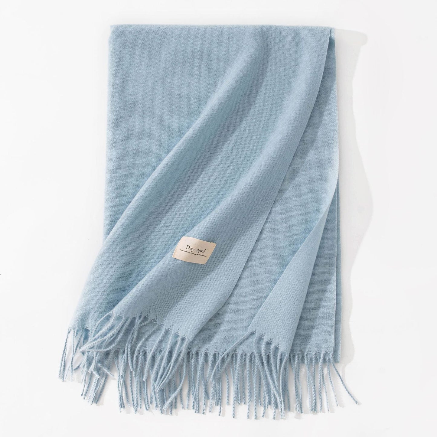 Cashmere-Feel Winter Shawl