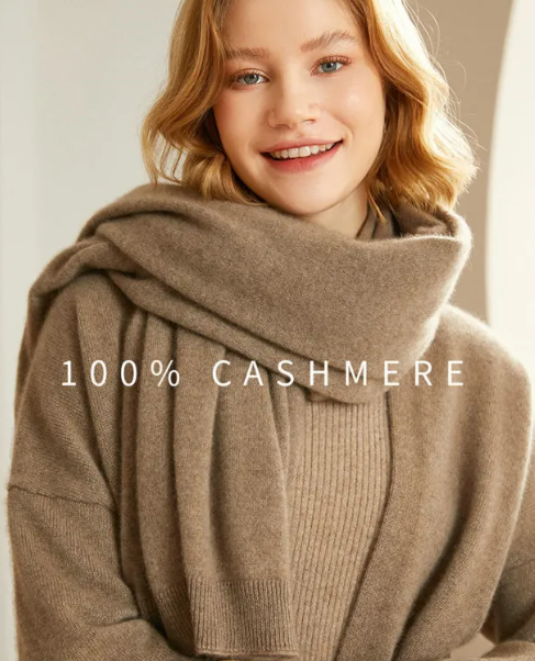 Cardigan-Style Scarf