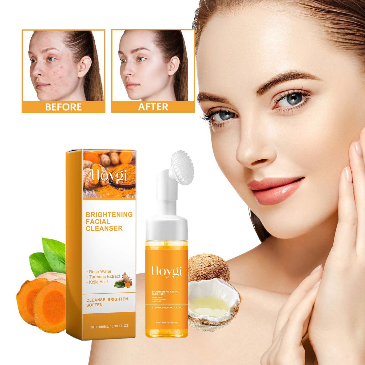 Turmeric Brightening Facial Cleanser