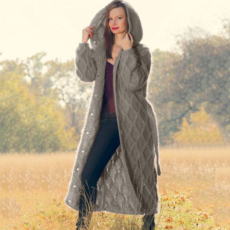 Long Grey Cardigan