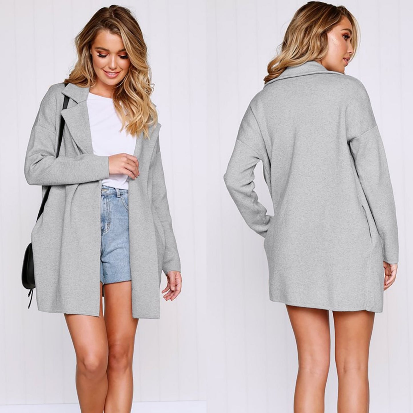 Wool Coat with Pockets