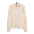 Zip Lapel Cardigan