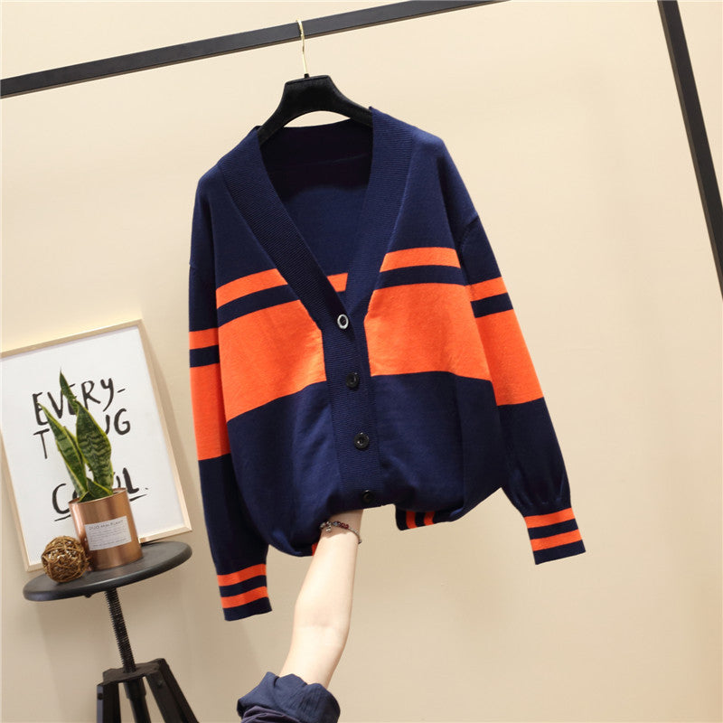 Color-Block Cardigan
