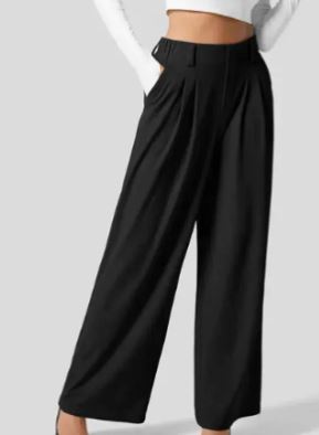 Wide-Leg Trousers