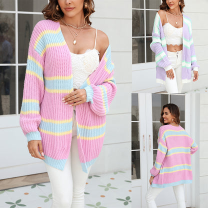 Striped Cardigan