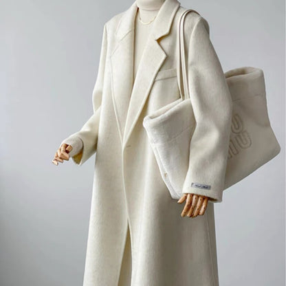 Mid-Length Wool Coat