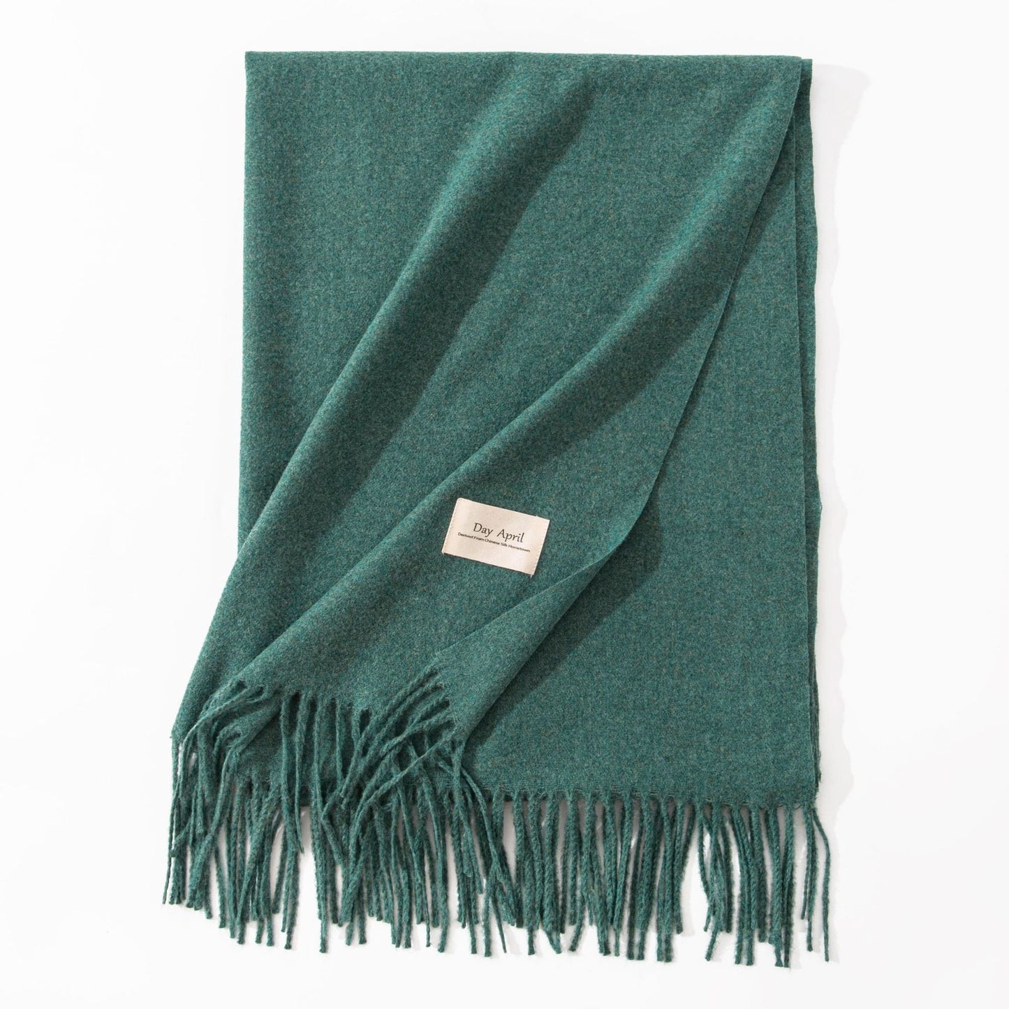Cashmere-Feel Winter Shawl