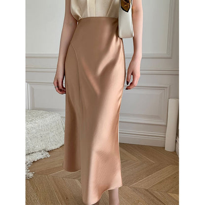 Asymmetric Slim Skirt