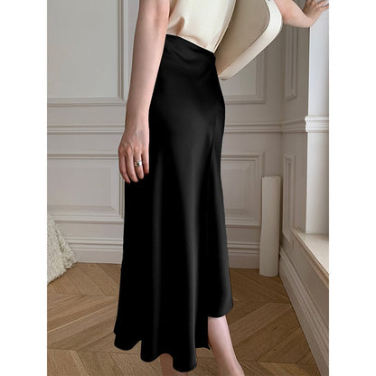 Asymmetric Slim Skirt