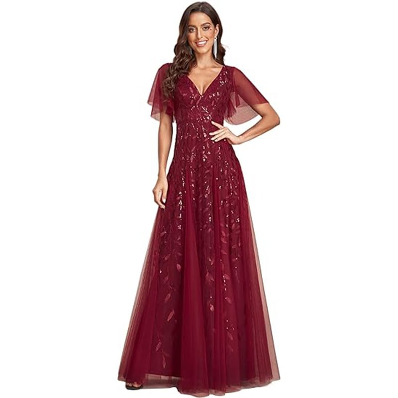 Silk Evening Gown