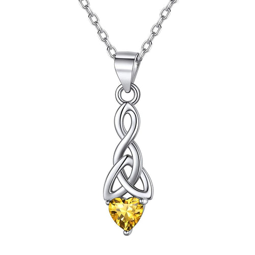 Yellow Topaz Necklace