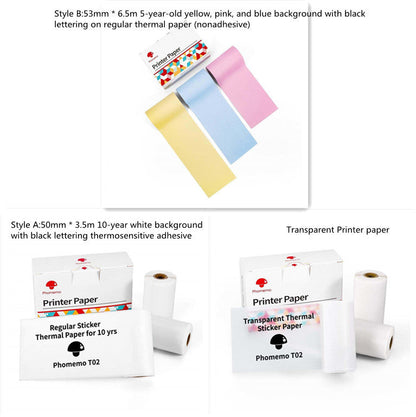 Mini Bluetooth Thermal Label Printer