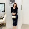 Velvet Tassel Skirt