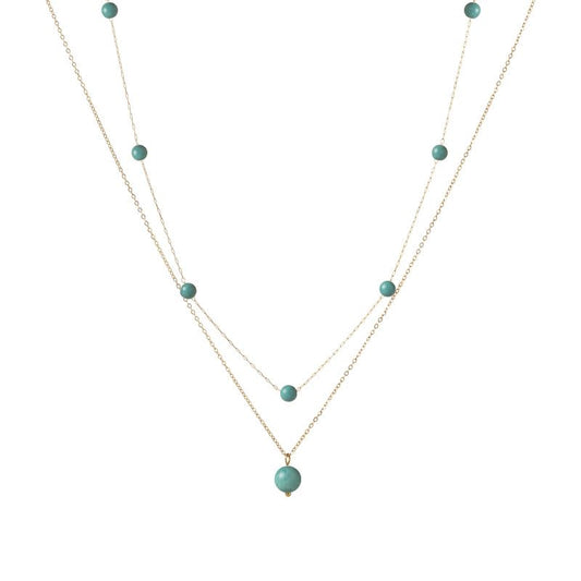 Turquoise Layered Necklace