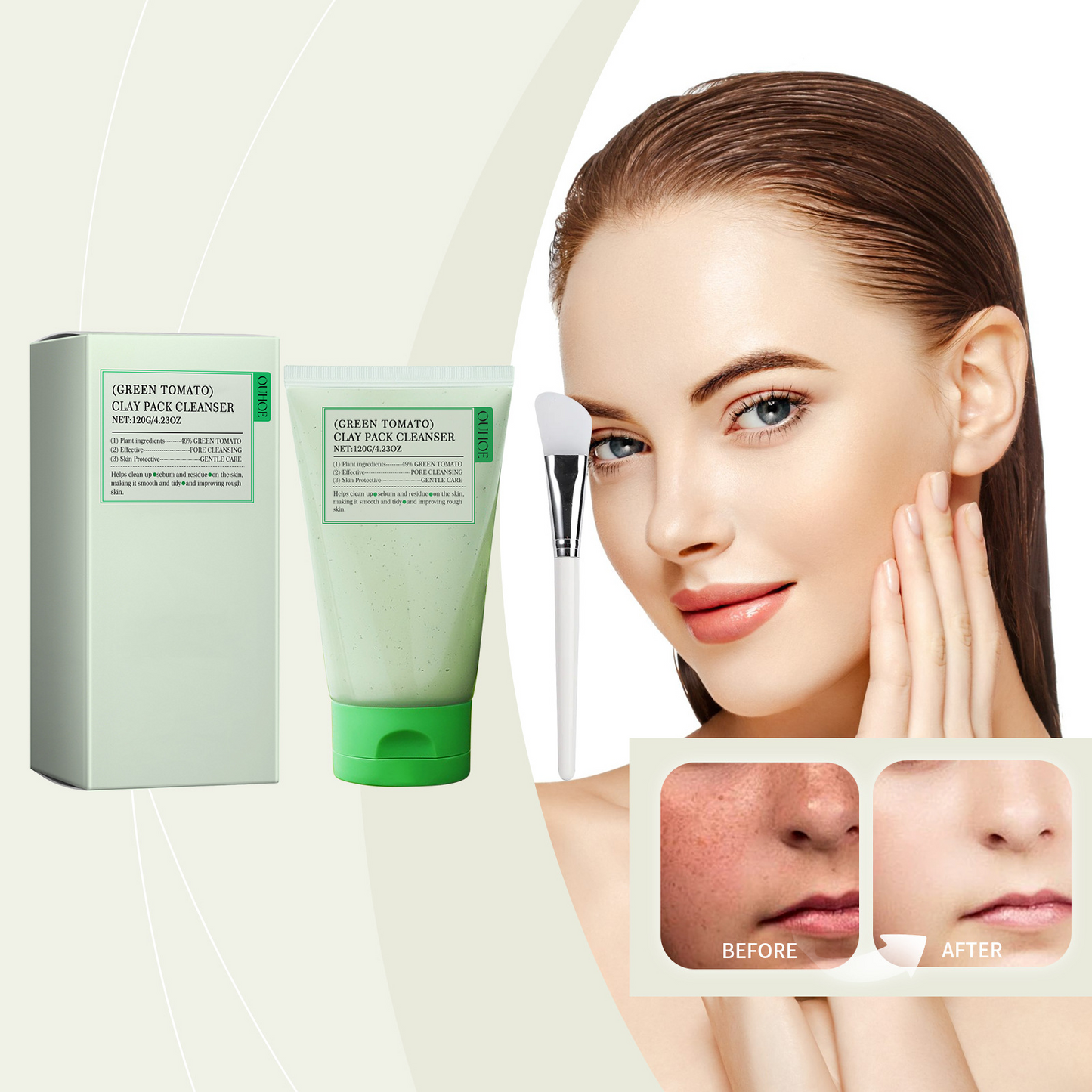 Green Tomato Clarifying Mud Mask