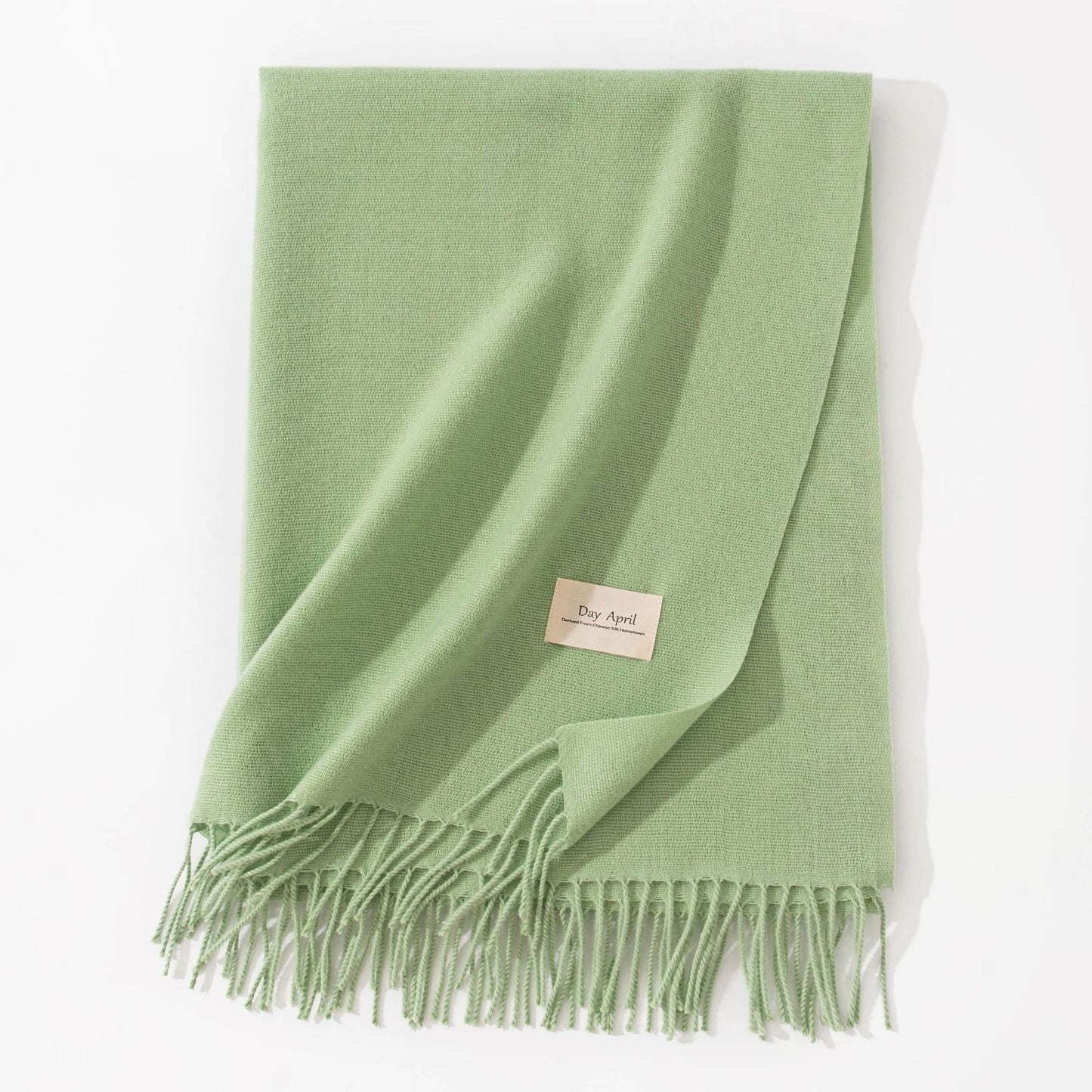 Cashmere-Feel Winter Shawl