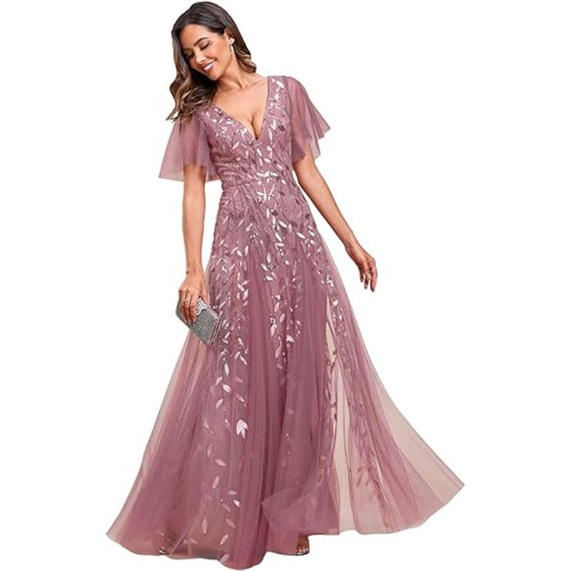 Silk Evening Gown