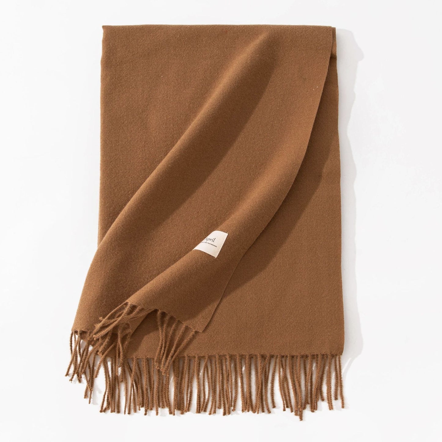 Cashmere-Feel Winter Shawl