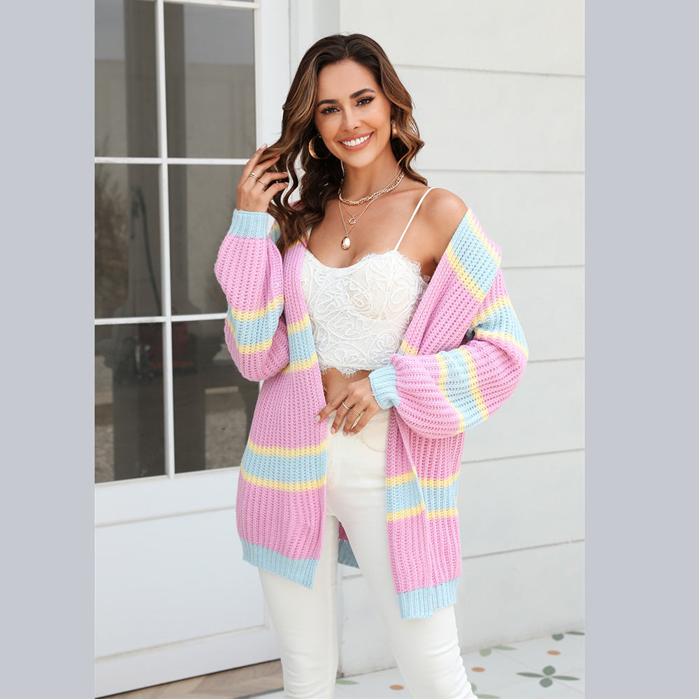 Striped Cardigan