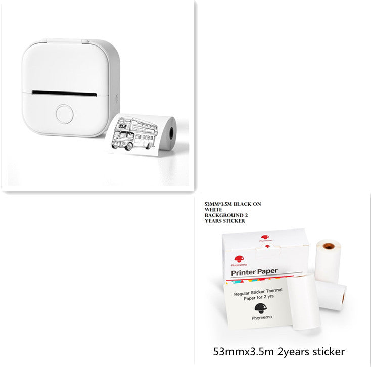 Mini Bluetooth Thermal Label Printer