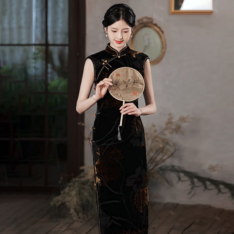 Velvet Slim Dress