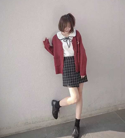 Belted Knit Jacket