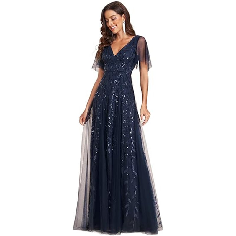 Silk Evening Gown