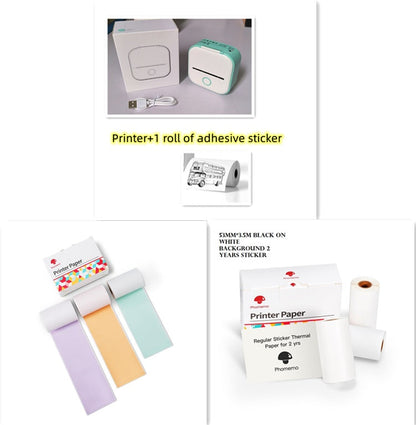 Mini Bluetooth Thermal Label Printer