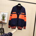 Color-Block Cardigan