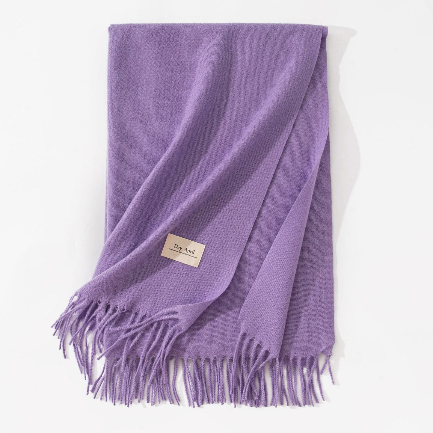 Cashmere-Feel Winter Shawl