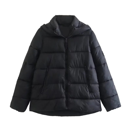 Hooded A-Line Coat