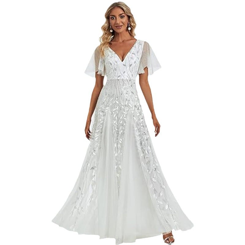 Silk Evening Gown
