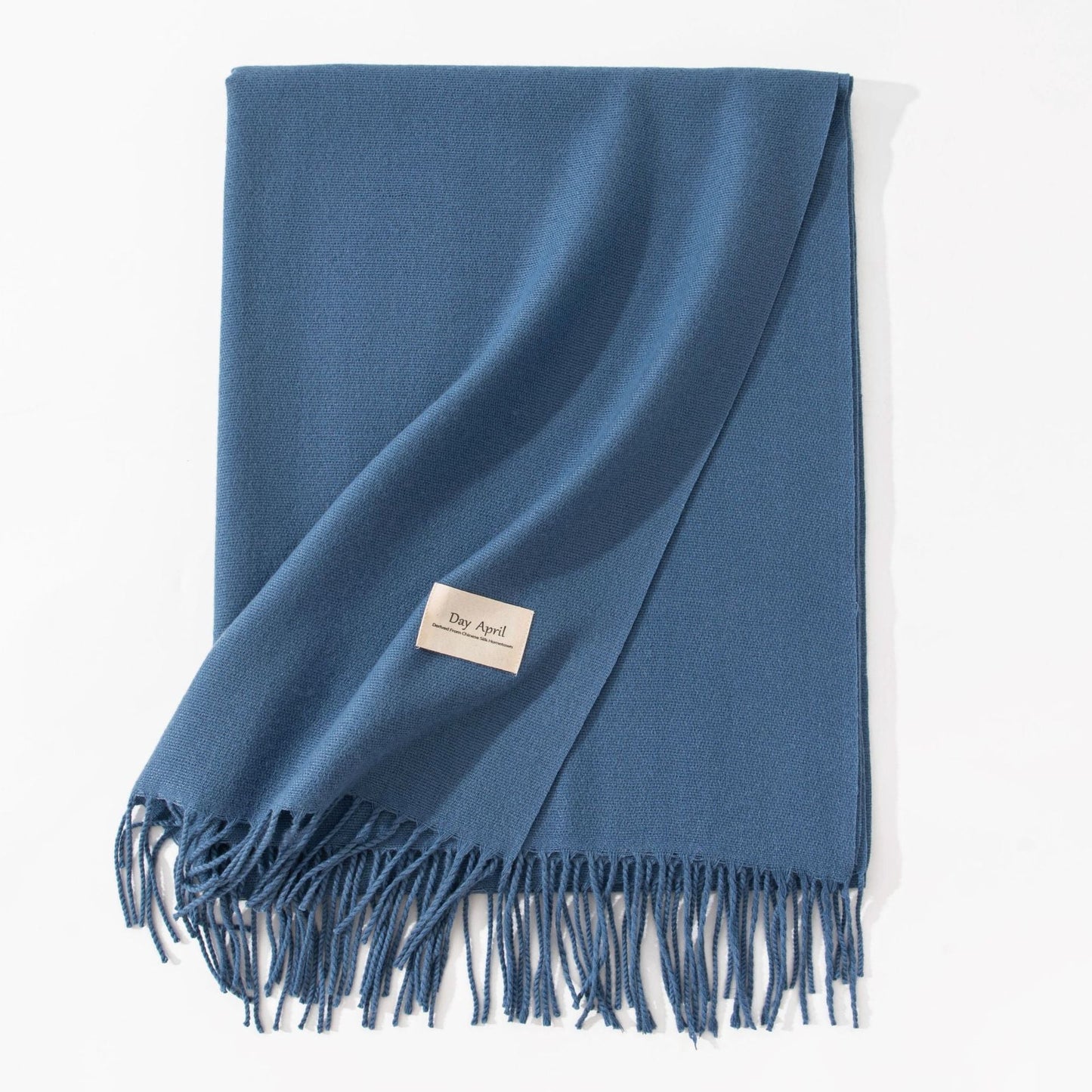 Cashmere-Feel Winter Shawl