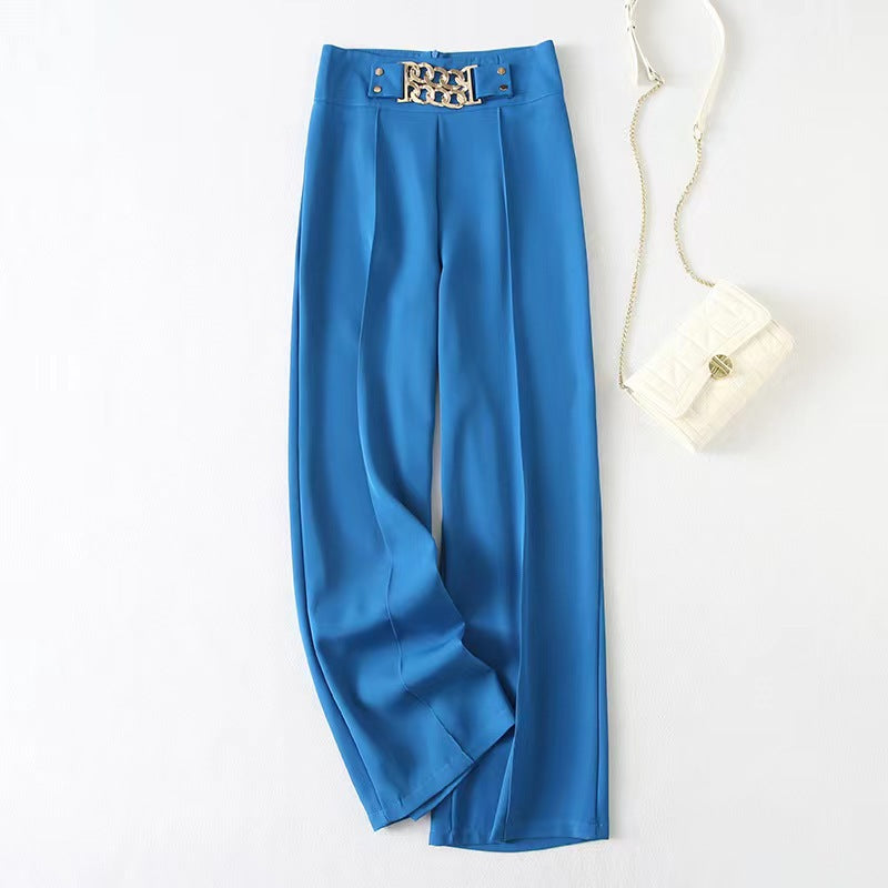 High-Waist Wide Pants