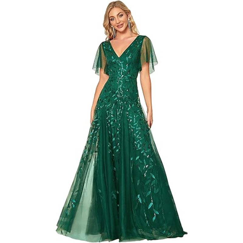 Silk Evening Gown