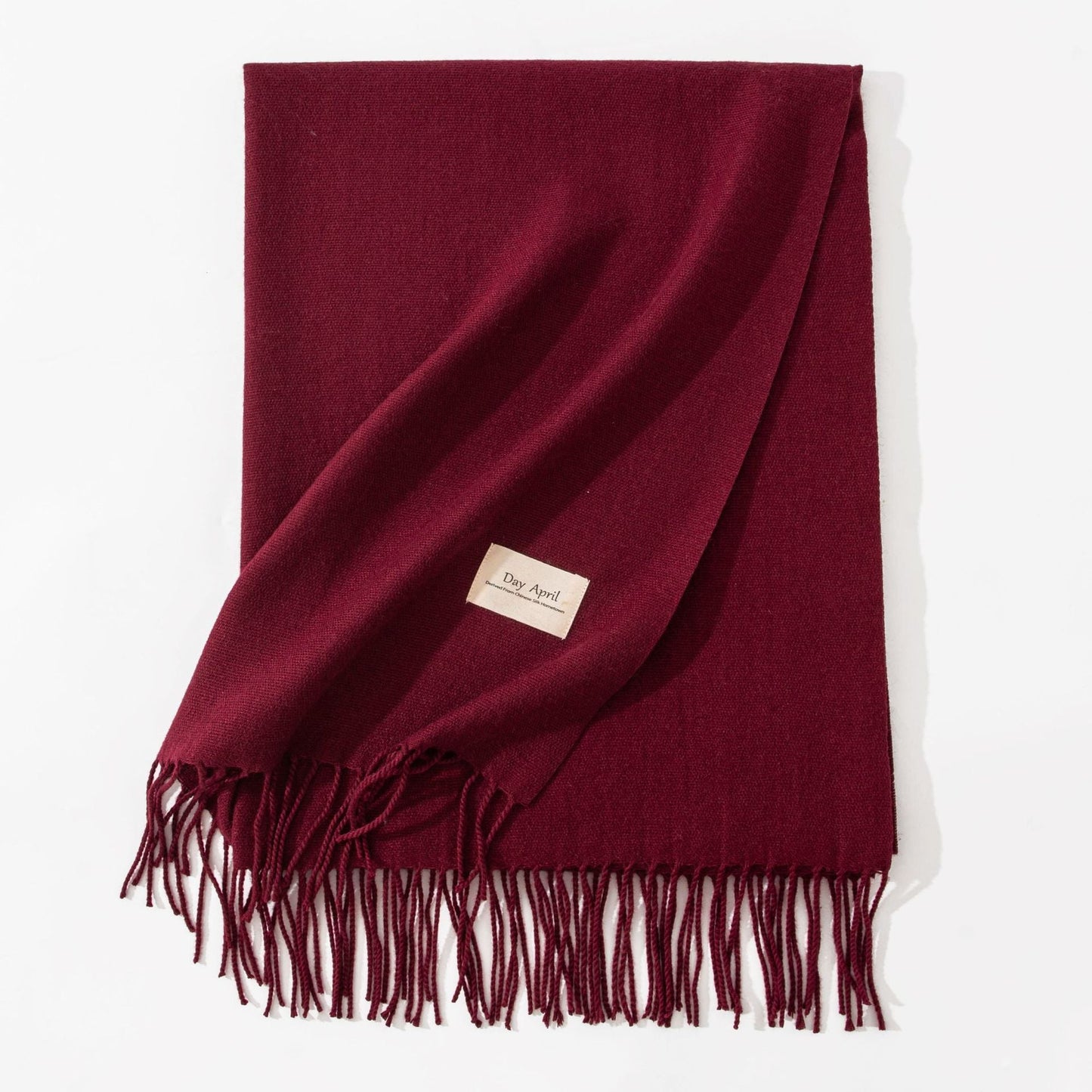 Cashmere-Feel Winter Shawl