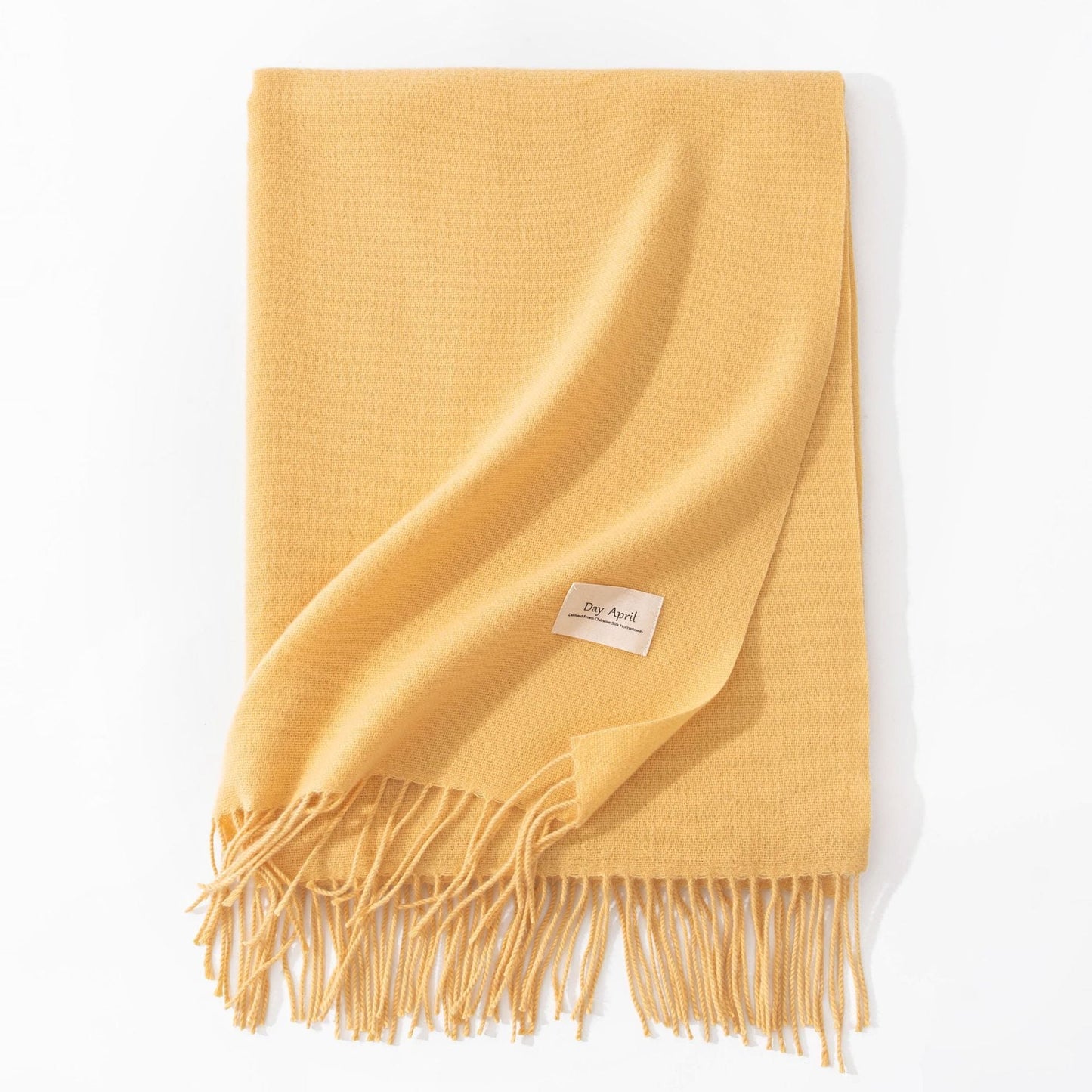 Cashmere-Feel Winter Shawl