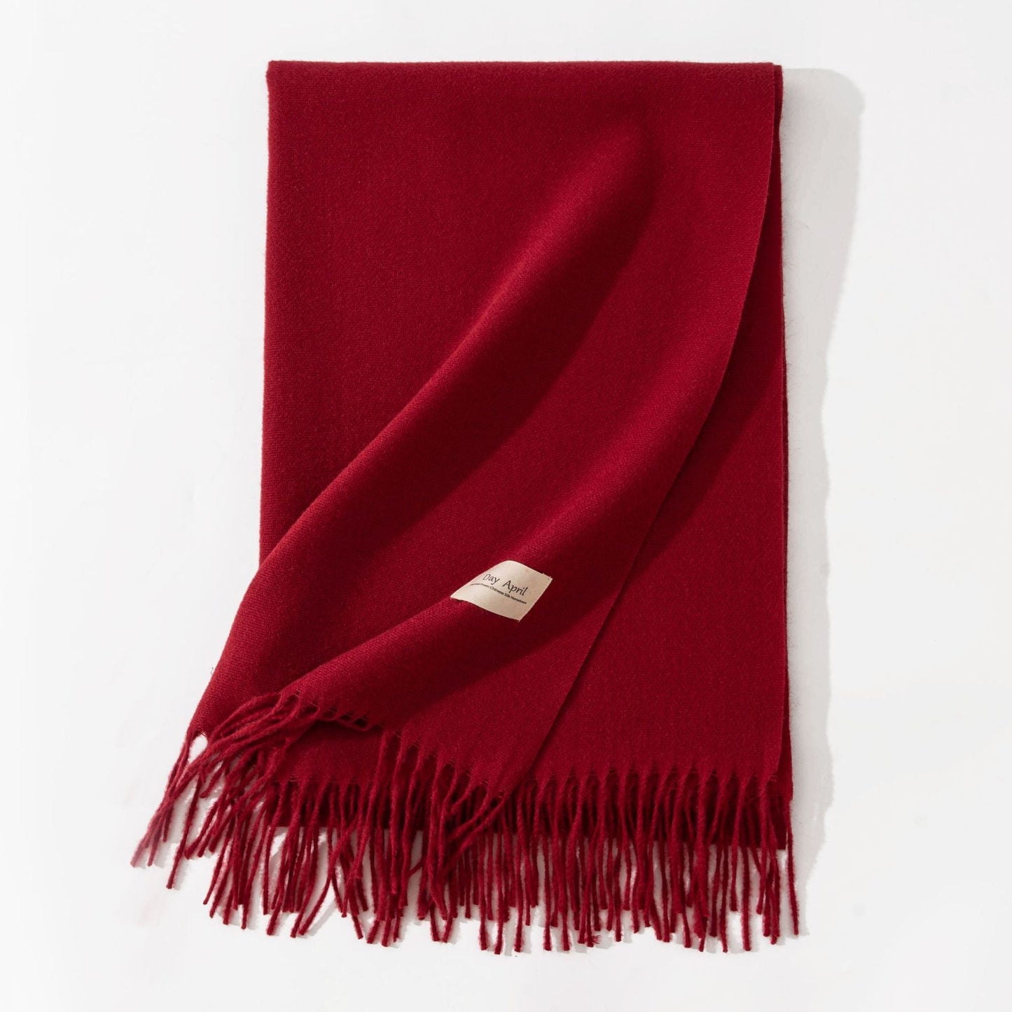 Cashmere-Feel Winter Shawl