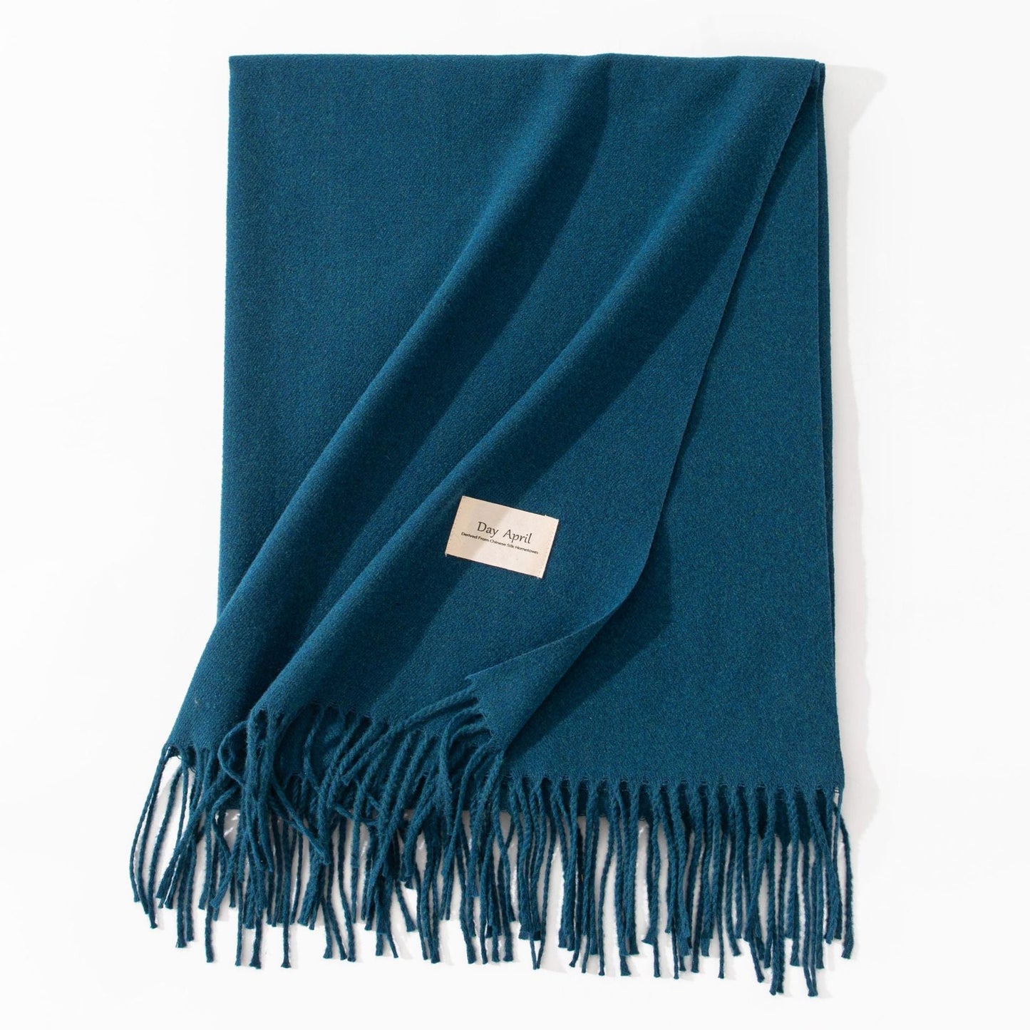 Cashmere-Feel Winter Shawl