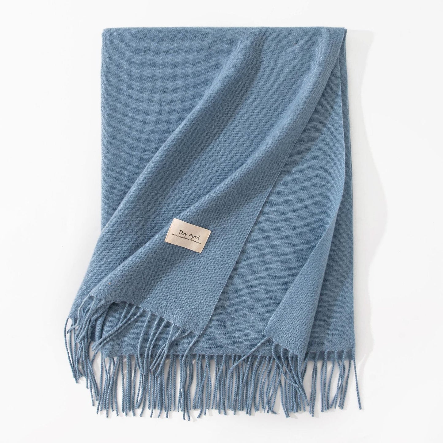 Cashmere-Feel Winter Shawl